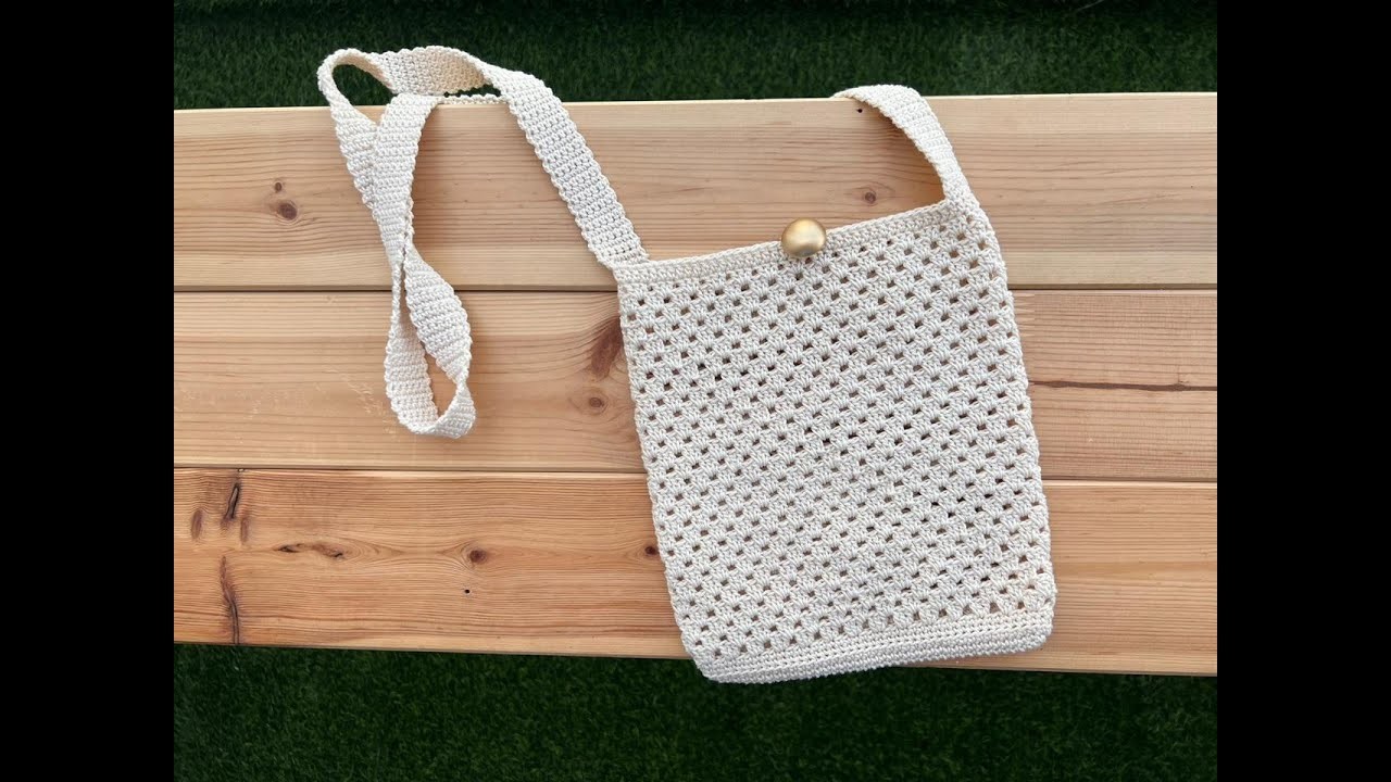 Easy Tutorial | Crochet Sling Bag