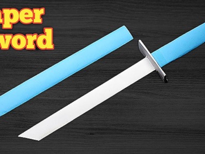 How To Make a Paper Sword (easy)