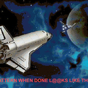 NASA Space ShuttLe Discovery Cross Stitch Pattern***L@@K***Buyers Can Download Your Pattern As Soon As They Complete The Purchase