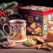 Christmas Cookies IV Cross Stitch Pattern