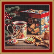 Christmas Cookies IV Cross Stitch Pattern