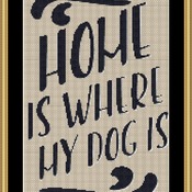 Dog Lover Cross Stitch Pattern