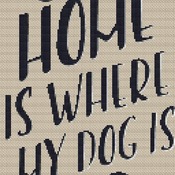 Dog Lover Cross Stitch Pattern