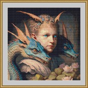 Dragon Prince Cross Stitch Pattern