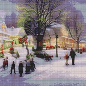 Evening Stroll Cross Stitch Pattern