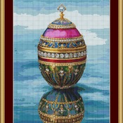 Faberge Egg Cross Stitch Pattern