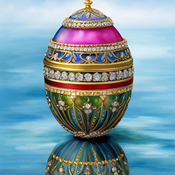 Faberge Egg Cross Stitch Pattern