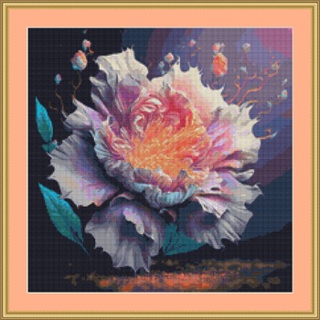 Floral Beauty Cross Stitch Pattern