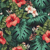 Hibiscus Cross Stitch Pattern