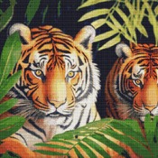 Hiding In The Jungle Cross Stitch Pattern