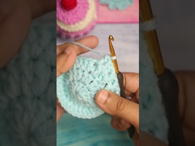 Crochet basic stitches #shorts #crochet #9