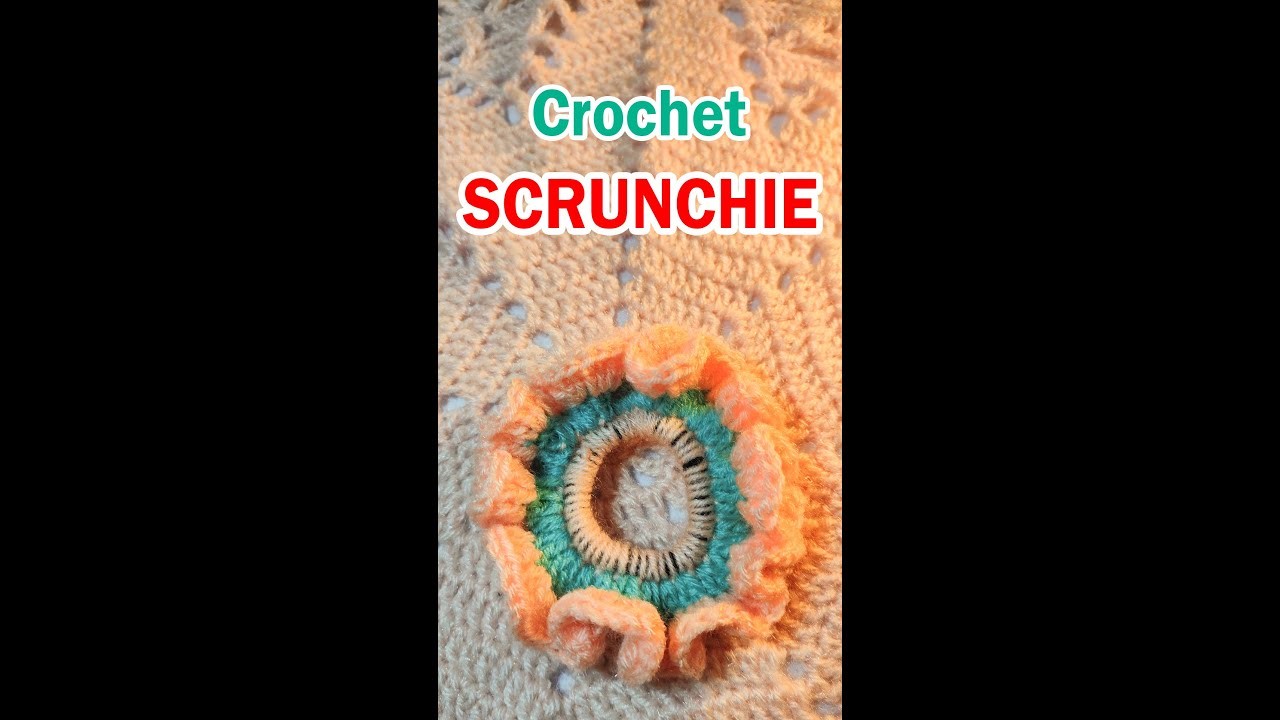 How to Crochet Hair Scrunchie