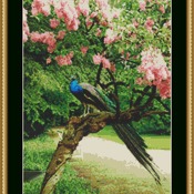 In A Tree Cross Stitch Pattern