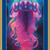 Jellyfish Cross Stitch Pattern