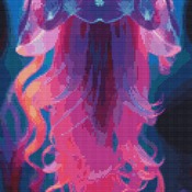 Jellyfish Cross Stitch Pattern