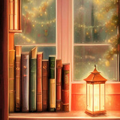 Lantern By The Window Cross Stitch Pattern