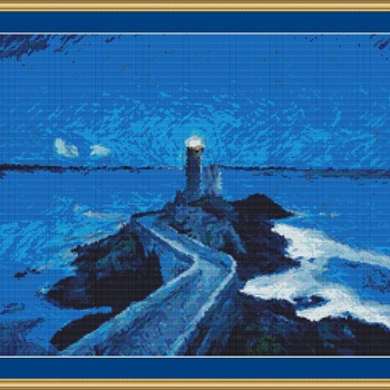 Light At Night Cross Stitch Pattern