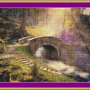 Magical Bridge Cross Stitch Pattern