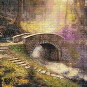 Magical Bridge Cross Stitch Pattern