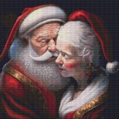 Mr And Mrs Claus Cross Stitch Pattern