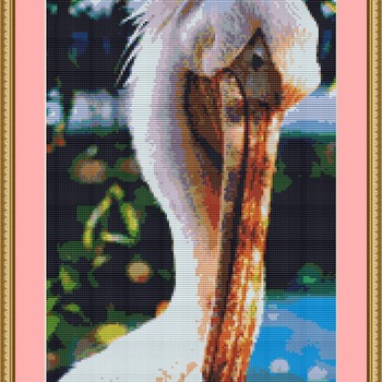 Pelican Cross Stitch Pattern