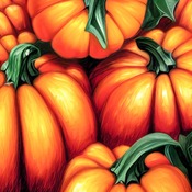 Pumpkins Cross Stitch Pattern