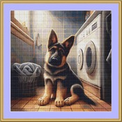 Puppy Cross Stitch Pattern