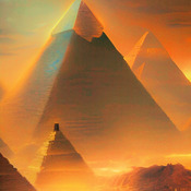 Pyramids Cross Stitch Pattern