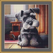 Schnauzer Cross Stitch Pattern