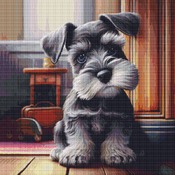 Schnauzer Cross Stitch Pattern