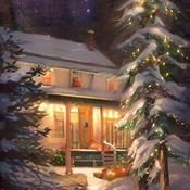 Snow All Around Cross Stitch Pattern