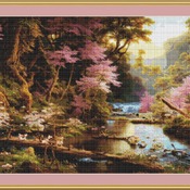 Springtime Cross Stitch Pattern