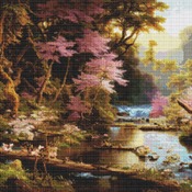 Springtime Cross Stitch Pattern