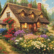 Summer Cottage I Cross Stitch Pattern