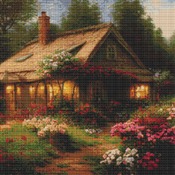 Summer Cottage II Cross Stitch Pattern