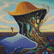 Surrealism Cross Stitch Pattern