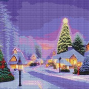 Victorian Christmas Cross Stitch Pattern