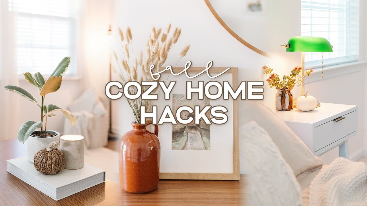 7 TINY Ways to Make Your Home Cozy for AUTUMN ???? | Cozy Home Hacks