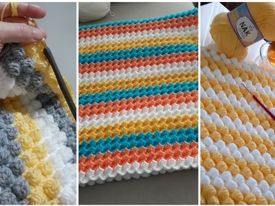 Creative collection of crochet baby blanket pattern