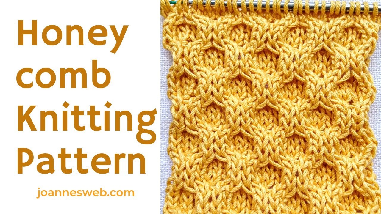 Honeycomb Knitting Pattern