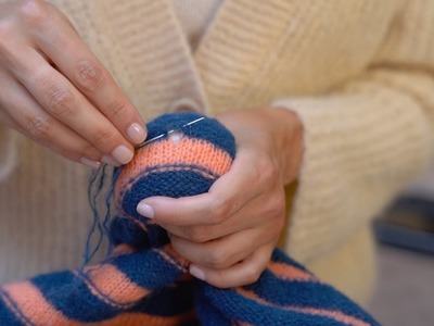 LANIUS | How to repair | Repair a hole | Knit