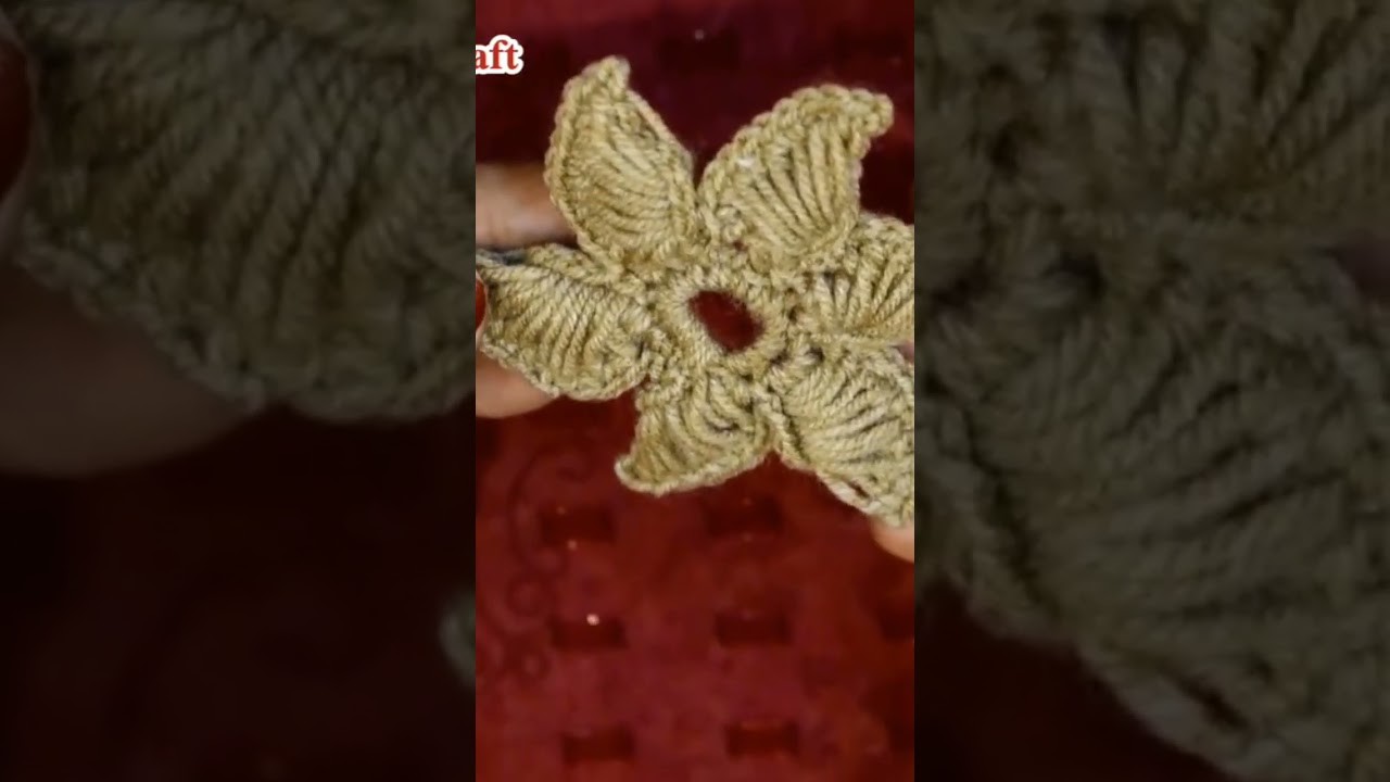 New Beautiful Crochet Flower Design