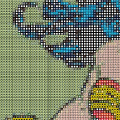Wonder Woman Cross Stitch Pattern***L@@K***Buyers Can Download Your Pattern As Soon As They Complete The Purchase