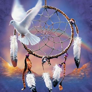 BIRDS Dove Dream Catcher Cross Stitch Pattern***L@@K***Buyers Can Download Your Pattern As Soon As They Complete The Purchase