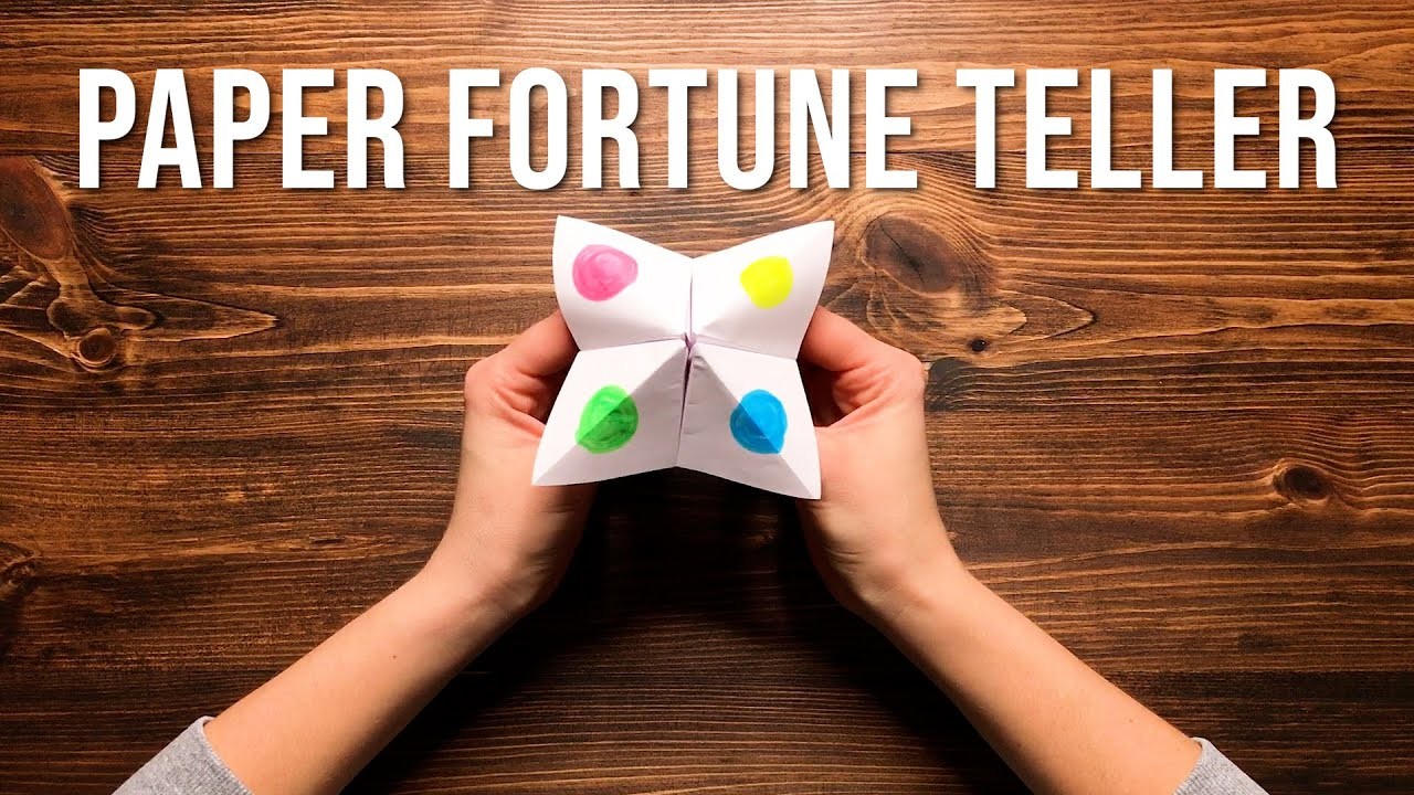 How To Make Paper Fortune Teller | Easy Paper Craft Ideas | DIY Paper Game | Petite Craft