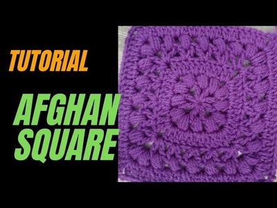 Afghan square tutorial