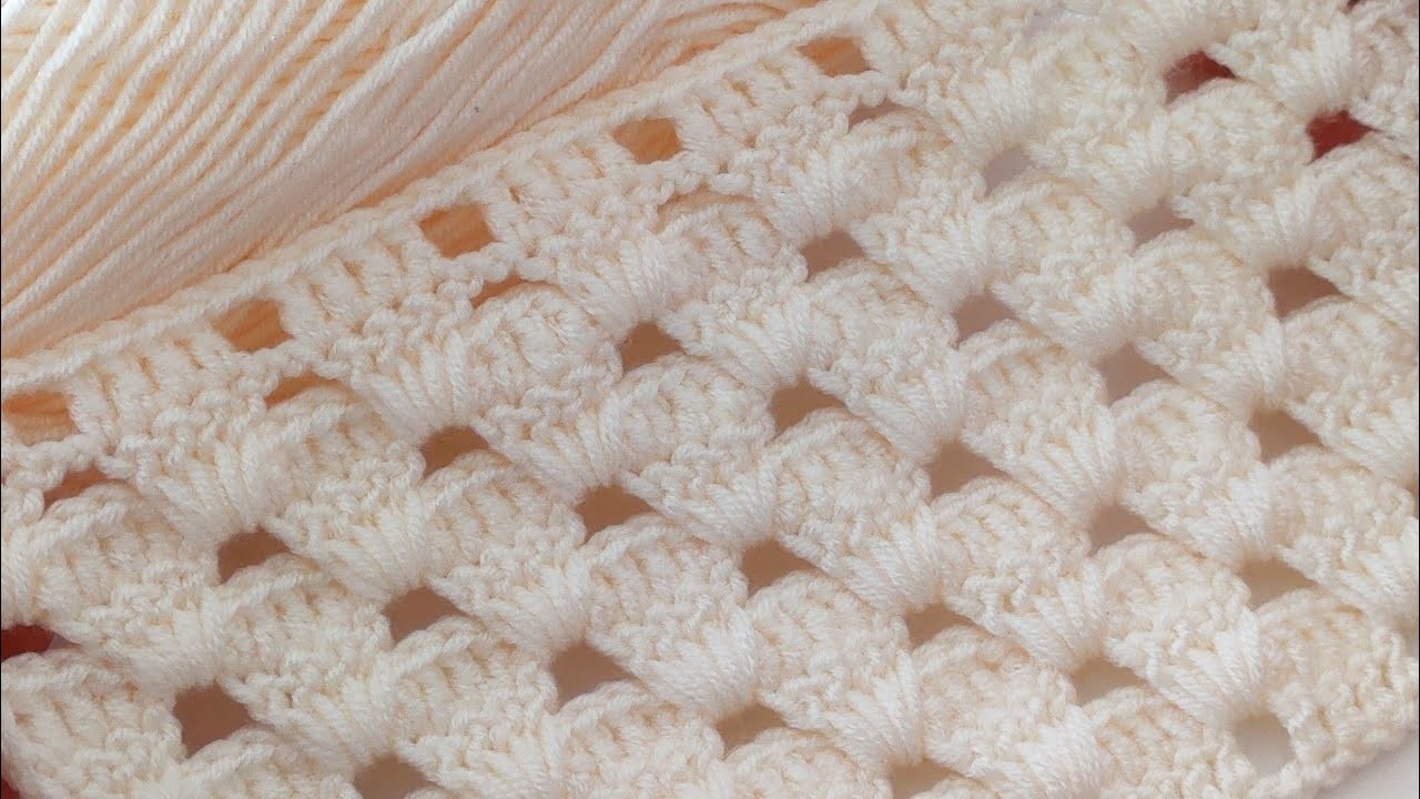 Amazing ???? easy crochet baby blanket for Beginners online tutorial ????