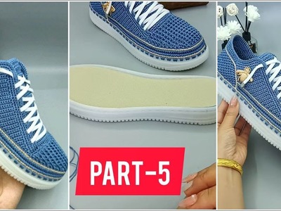 AMAZING???? Skillful hand knitting Shoes for beginners #P5