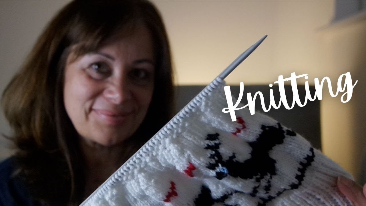 ASMR Cosy Vintage Knitting - Ski Hats from the 1960s: Whispered description