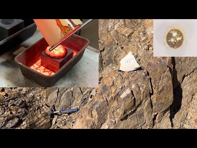 DIY Fire Assay of Gold Ore, Beginning to End | How much gold?